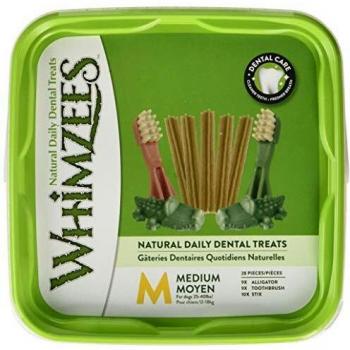WHIMZEES Tupper de Snacks Variados para Perro, M - 28 Caja