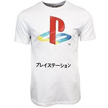 Camiseta Blanca Sony Retro Logo T-M