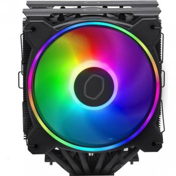 Cooler Master Hyper 622 Halo White Dual Tower CPU Air Cooler with 6 Heat Pipes and ARGB Lighting