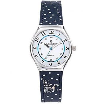 Lulu Castagnette Reloj Analogico para niñas de Cuarzo con Correa en Cuero 38852