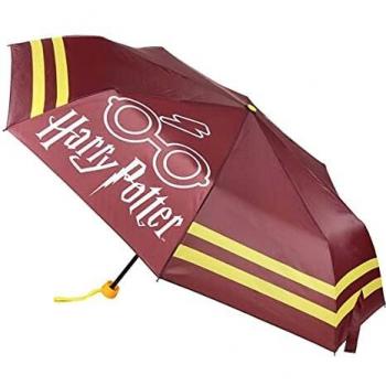 Harry Potter S0725617 Paraguas Plegable Burdeos