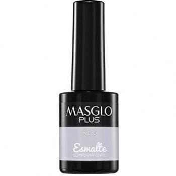 MASGLO PLUS Esmalte SEMIPERMANENTE Plus Nieve 15ML
