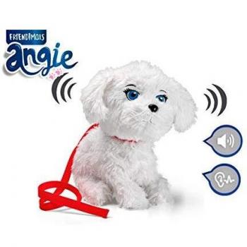 Chicos - Angie Perrita Friendimals | Peluche Interactivo con más de 60 reacciones Diferentes y es Capaz de reconocer 15 comandos de Voz | A Partir de 36 Meses