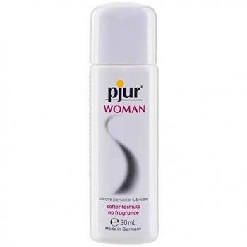 pjur WOMAN - Lubricante de silicona para mujeres - para sexo estimulante y placer duradero - ideal para piel sensible