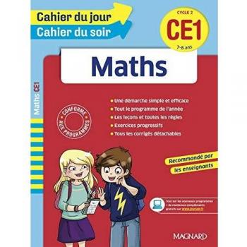 Cahier du jour cahier du soir. Maths. Per la Scuola elementare