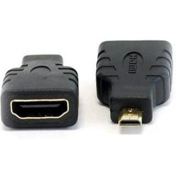 Adaptador MicroHDMI 19P Macho / HDMI 19P Hembra