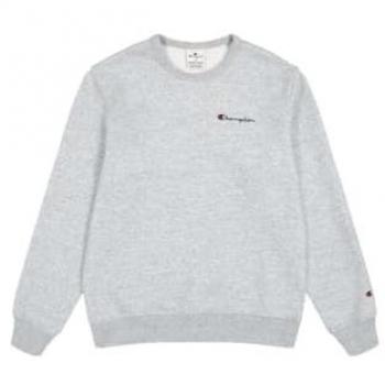 Sudadera de hombre Champion Cuello Redondo de Forro Polar con Logotipo Pequeño - XXL