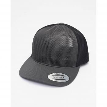 Gorra Flexfit 360° Omnimesh Bicolor Carbono y Negro Unisex Adulto
