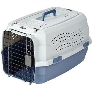 Amazon Basics - Trasportín de 2 puertas con carga superior, 58 cm