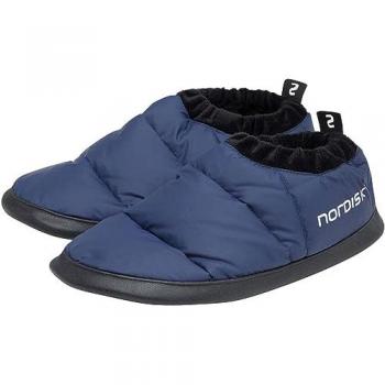 Nordisk Mos Down Insulated Slippers - Dress Blue, Size L (UK 7-9 / EU 42-46)
