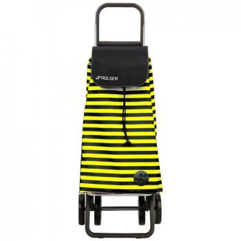 Rolser PAC039 - Carro Pack Marina Logic Dos+2 Negro/Lima Color Negro/Lima