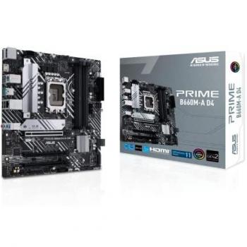 ASUS Prime B660M-A D4 LGA 1700 Micro-ATX Intel Motherboard