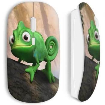 Ratón Inalámbrico Rapunzel Pascal Camaleón