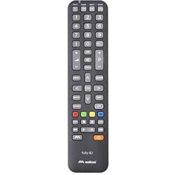 Mando a Distancia Universal Meliconi Fully 8.1 IR Inalámbrico para TV, DVD/Blu-ray, SAT y Sky