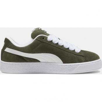 Puma Suede XL Sneakers - Olive Green - Size 7.5 UK