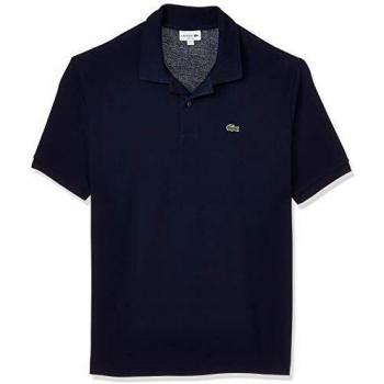 Lacoste Slim Fit Short Sleeve Polo Shirt in Navy Blue - PH4012