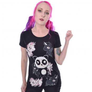 Women's T-Shirt - KILLER UNICORNS - KILLER PANDA S