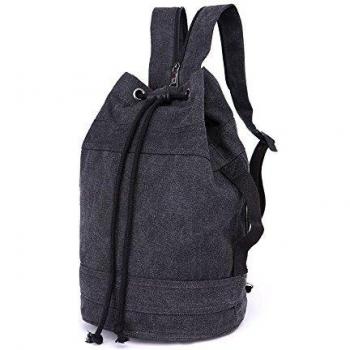LOSMILE Lona Bolsos Mochila Hombre Mujer Bolsos Bandolera Bolsas de Cuerdas Bolsas de Viaje Bolsas de Gimnasia Mochilas Tipo Casual Mochilas para Deportes y Aire Libre.