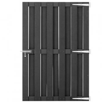 Grey WPC Garden Gate - 100x150 cm