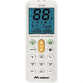 Meliconi AC 100 Mando Universal para Aire Acondicionado, Blanco