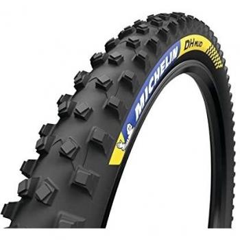 Cubierta Rígida para Bicicleta Michelin DH Mud Magi-X 27.5x2.40 Tubeless Ready, Unisex Adulto, Negro