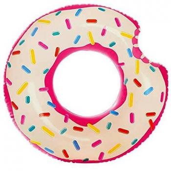 Intex 56265NP - Rueda hinchable Donut de fresa 107 x 99 cm