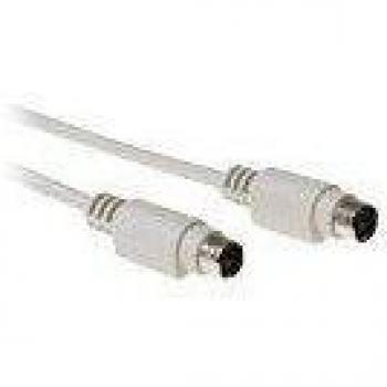 Intronics PS/2 Keyboard/Mouse Cable, Ivory, 10m 10m - Cable PS/2