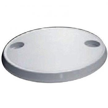 Table ronde en ASA, ø61X4cm, couleur blanche