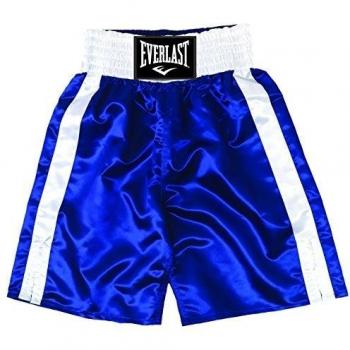 Everlast Pro 24` - Pantalones de boxeo, color Azul/Blanco, talla XL