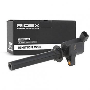Bobina de encendido RIDEX 689C0072 con conector SAE y bujía incluida