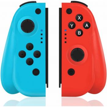 TUTUO Mando para Nintendo Switch, Wireless Controller Gamepad Bluetooth Joystick Controlador De Reemplazo Izquierdo Y Derecho para Joy con