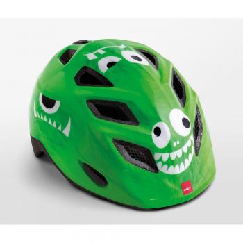 MET Casco Elfo Verde Monstruo S 46-53, Unisex Adulto, Small