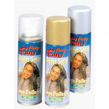 El pelo y Body Spray Brillo