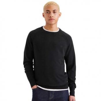 Dockers Men's Crewneck Sweater Beautiful Black L