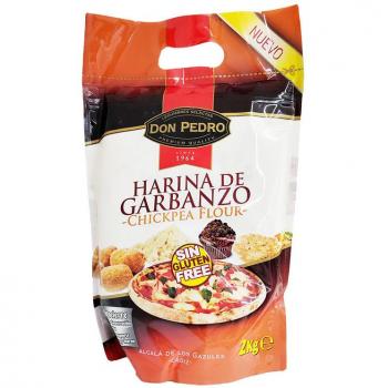 Harina de Garbanzo - Sin Gluten - Don Pedro - 2 Kg