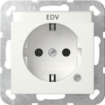 Gira SCHUKO Control Socket with BSF and Indicator Light - Model 445203
