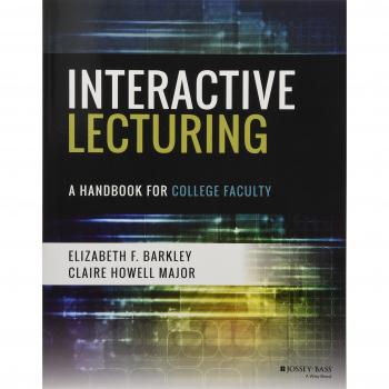 Interactive Lecturing: A Handbook for College Faculty