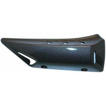 PROTEZIONE SUPERIORE MARMITTA CARBON LOOK T-MAX TMAX '08/'13 500 530 PARA CALORE