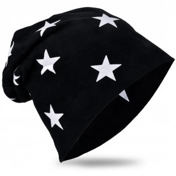 Miobo - Gorro unisex para bebé con diseño de estrella KleinStern-Schwarz extra-small
