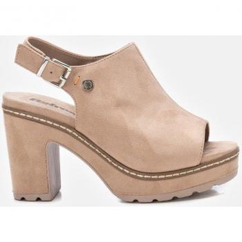 Sandalia de Mujer Refresh 171874 Camel Hebilla