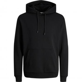 Jack & Jones Bradley Black Hoodie Relaxed Fit XXXL