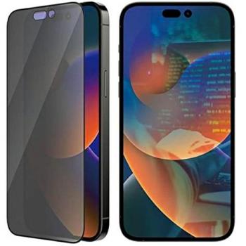 Protector de Pantalla PanzerGlass Ultra-Wide Fit Privacy para iPhone 14 Pro Max - Negro