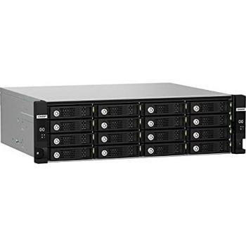 QNAP TL-R1620Sdc 3U Rackmount Chassis Expansion Enclosure for ES Series - Empty Chassis - 16 Bays for 3.5/2.5 Drives - Redundant Power Supply - SAS