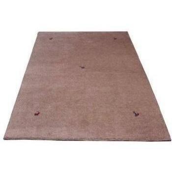 Alfombra anudada a mano Gabbeh Elegance en India 225 x 165 cm