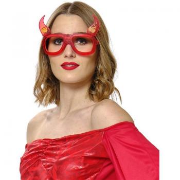 Gafas Demonio Cool Halloween con Luz LED Rojas Rubie's