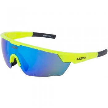 Gafas Ciclismo Lazer Eddy Flash Amarillo-Smoke-Azul