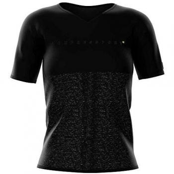 webinero Compress Port Entrenamiento de Manga Woman – Black Edition – Limited Unidad Camiseta de Correr, Color Negro, tamaño Small