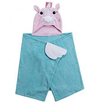 Toallas marca Zoocchini. Modelo Serviette de bain enfant Allie la Licorne