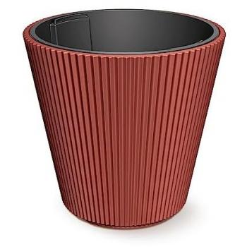 Macetero Terracota con Depósito MILLY 34,9 x 34,9 x 35,5 cm - Capacidad 23 L