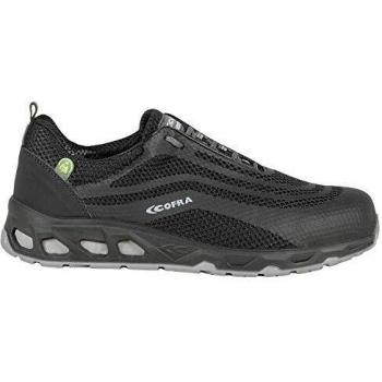 COFRA Zapatillas de seguridad Watt Black S1P ESD SRC-45